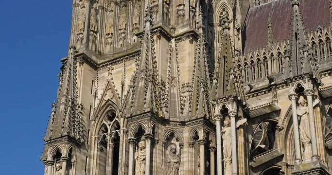 Cathedral Notre Dame of Reims, Marne department, Region Grand Est, France