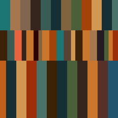 Colorful, geometric Lines and Rectangles. Designed to be used as a Repeating Pattern or for Surface Design. Edit colors as desired.