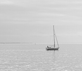 sailboat on the sea