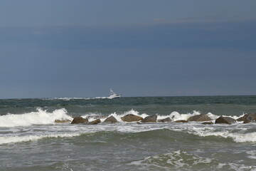 Fishing Boat on the Atlantic Ocean