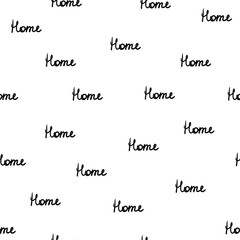 hand lettering pattern . stay at home. motivation. 