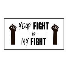 Black Lives Matter Fist Hand Graphic Icon Symbol Black Power typography text illustration perfect for a protest sign, card or shirt design