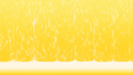 Lemon cut close-up hand drawn art background