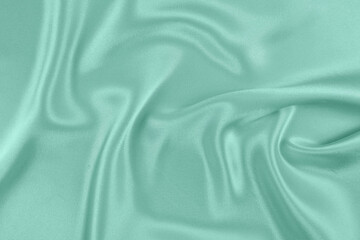 Fototapeta premium Satin fabric with gentle curves