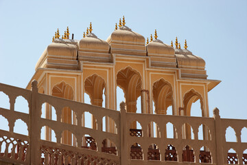 Fototapeta premium Canopies in Palace of Winds, Jaipur, India