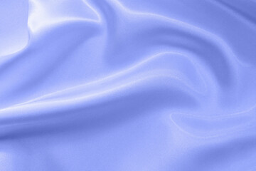 Satin fabric with gentle curves
