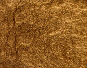 A Closeup of Yellow Gold Glitter Specialty Paint; Abstract Background Artwork.