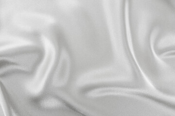 Satin fabric with gentle curves
