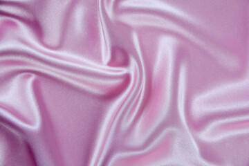 Fototapeta premium Satin fabric with gentle curves