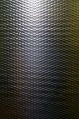 geriffelte silbrige Struktur