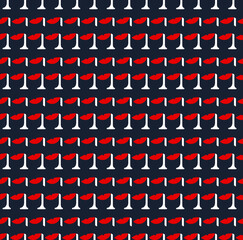 Fototapeta premium seamless geometric pattern, minimal print.