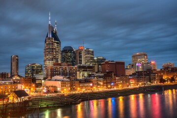 Obraz premium Storm over Nashville