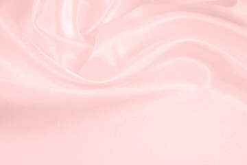 Fototapeta premium Satin fabric with gentle curves