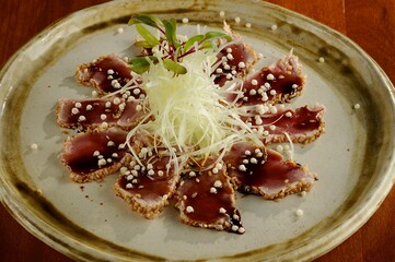 Carpaccio Tataki Atum