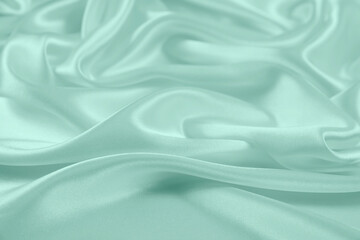 Obraz premium Satin fabric with gentle curves