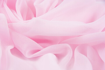 Obraz premium Satin fabric with gentle curves