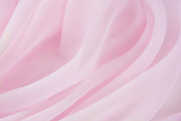 Obraz premium Satin fabric with gentle curves