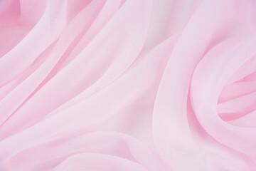 Obraz premium Satin fabric with gentle curves