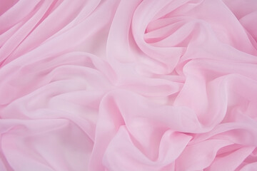 Obraz premium Satin fabric with gentle curves