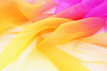 Obraz premium Satin fabric with gentle curves