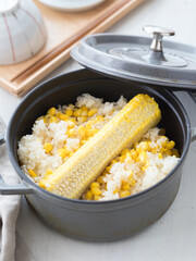 とうもろこしご飯