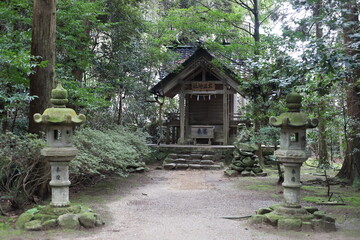 Keta shrine or Ketajinzya or Ketataisha in Ishikawa, Japan