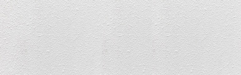Panorama of White cement wall texture and seamless background
