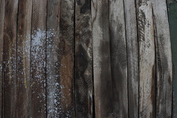 old wooden wall