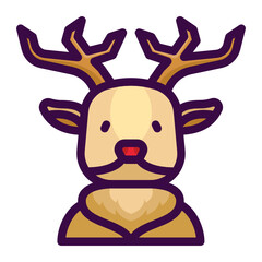 Deer - Christmas Day Icon