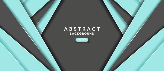 abstract blue and gray color with geometric shape background