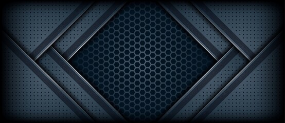 abstract modern dark blue textured layer overlap background