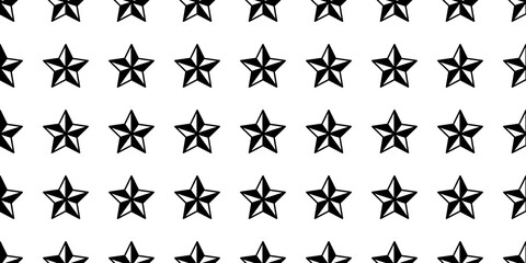 star seamless pattern vector icon christmas scarf isolated cartoon gift wrap paper tile wallpaper repeat background illustration design