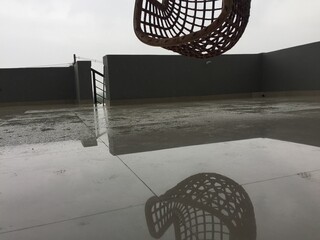Chair mirror view