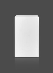 blank packaging white paper cardboard box for product design mock-up
