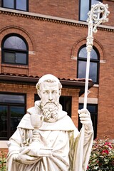 Statue of Saint Benedict 