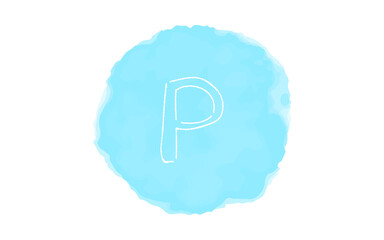 アナログ手書き風のゆるいタッチのアイコン：パーキング