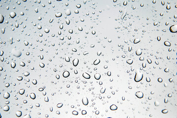 Rain drops in Countryside of Germany. Photographed in 2011.