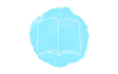 アナログ手書き風のゆるいタッチのアイコン：ノート