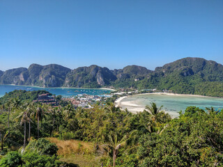 Koh Phi Phi Island Thailand Amazing viewpoint.