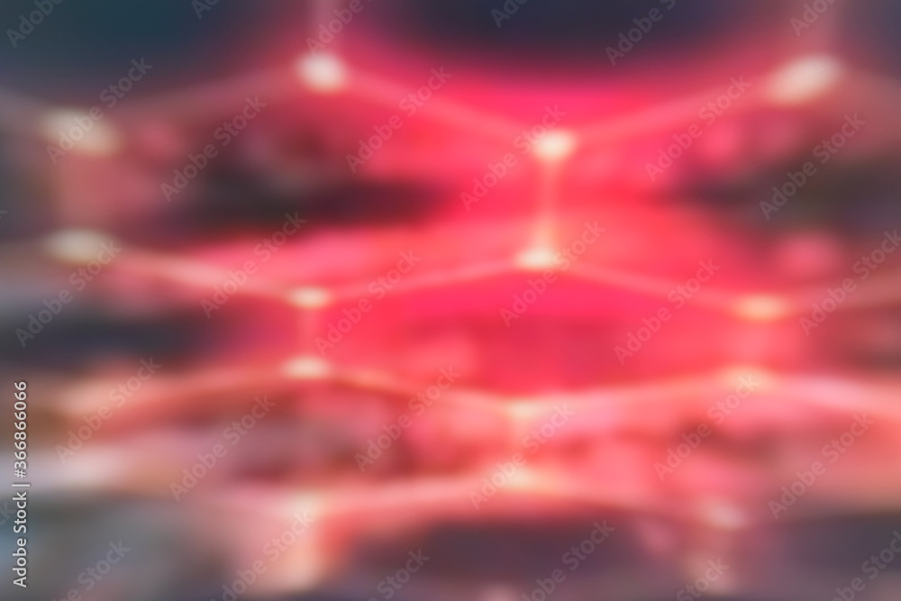 Poster blurry abstract colorful lights background and space for text
