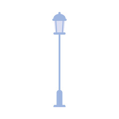 Fototapeta premium park lamp post isolated icon