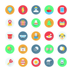 Summer and Holidays Vector Icons 7