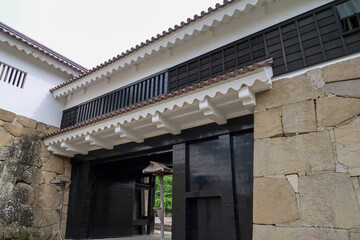 会津若松 鶴ヶ城 鉄門 5月