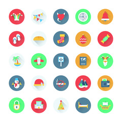Summer and Holidays Vector Icons 8