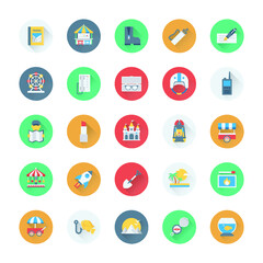 Summer and Holidays Vector Icons 20