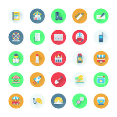 Summer and Holidays Vector Icons 20