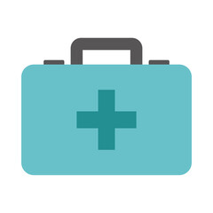 medicine drug kit isolated icon