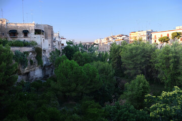 Masafra - View from the bridge over the Gravina