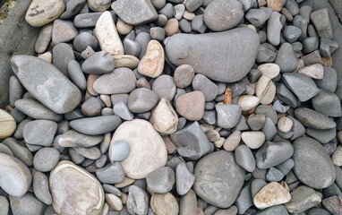 pebbles on the beach