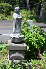 ２０２０年の東京の風景　鈴ヶ森刑場跡地でお地蔵様の佇む風景